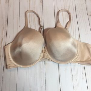 COPY - Breezies Tan Plunge Underwire Bra  38C